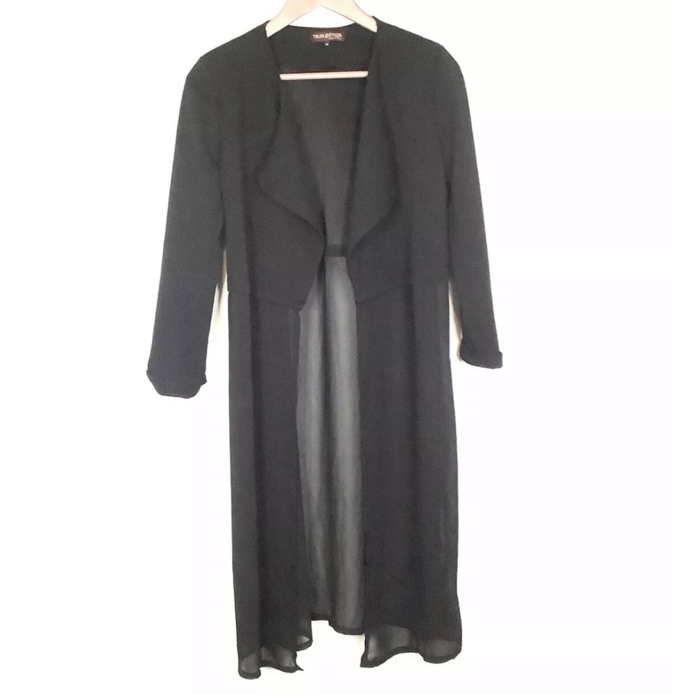 TALIA BENSON - Duster Open Front Cardigan Top